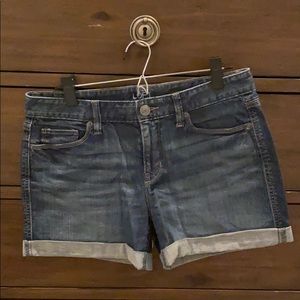 Loft Cuffed Denim Short